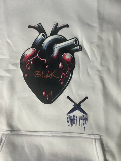 Blak Heart Logo Hoodie