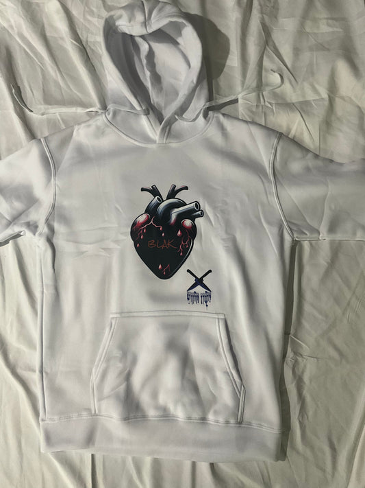 Blak heart hoodie
